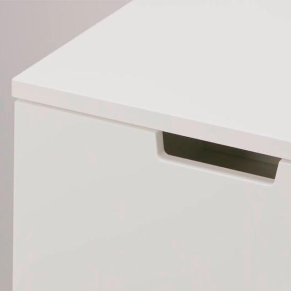 Comodă Ikea Nordli 145 x 120 x 47 / MDF / Alb photo 5