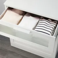 Comodă Ikea Brimnes 95 x 78 x 46 / MDF / Alb photo 3