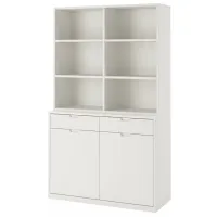Kухонный шкаф Ikea Tonstad White / Стекло