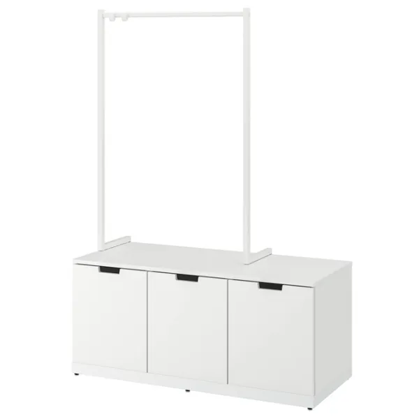 Комод Ikea Nordli 169 x 120 x 47см / МДФ / Белый photo 1