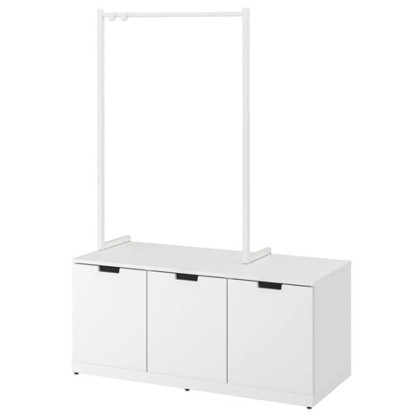 Комод Ikea Nordli 169 x 120 x 47см / МДФ / Белый photo 1