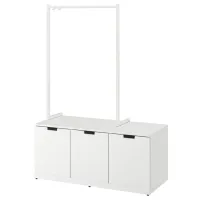 Комод Ikea Nordli 169 x 120 x 47см / МДФ / Белый