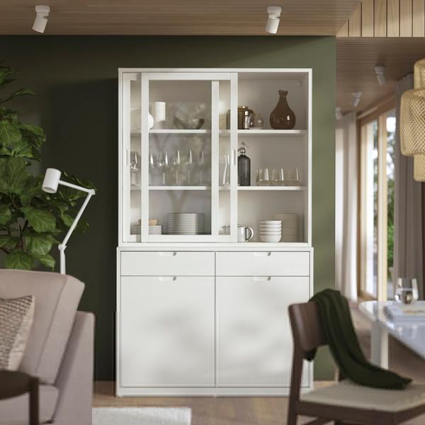 Dulap de bucătărie Ikea Tonstad White / Sticlă photo 4 Dulap de bucătărie Ikea Tonstad White / Sticlă photo 4