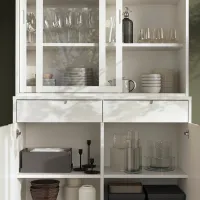Dulap de bucătărie Ikea Tonstad White / Sticlă photo 5