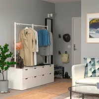Комод Ikea Nordli 169 x 160 x 47см / МДФ / Белый photo 2