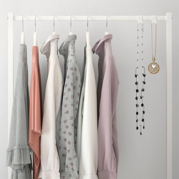Comodă Ikea Nordli 169 x 160 x 47 / MDF / Alb photo 3