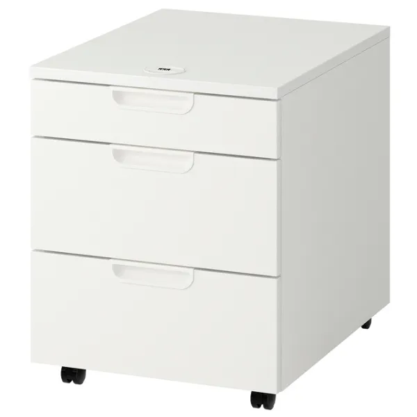 Комод Ikea GALANT 55 x 45 x 60см / МДФ / Белый photo 1