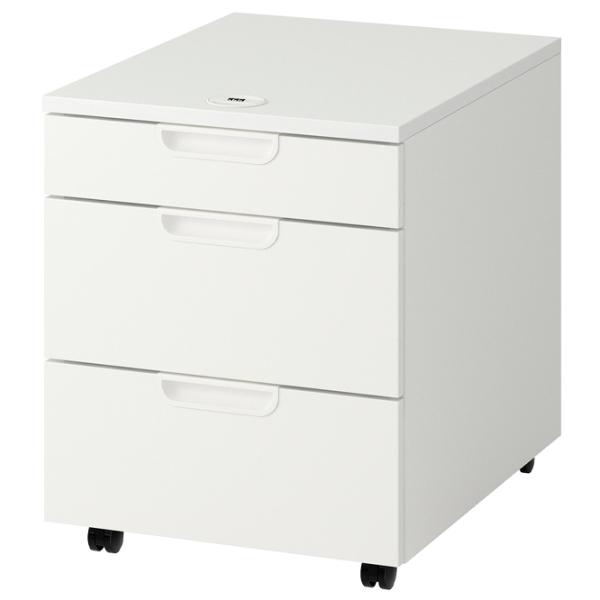 Комод Ikea GALANT 55 x 45 x 60см / МДФ / Белый photo 1