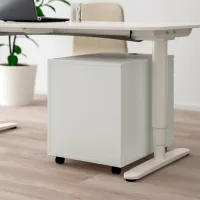 Comodă Ikea GALANT 55 x 45 x 60 / MDF / Alb photo 2