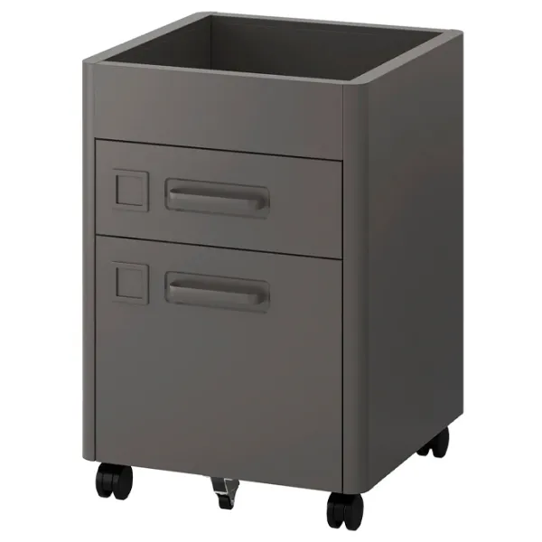 Комод Ikea Idasen 61 x 42 x 47см / Металл / Тёмно-серый photo 1