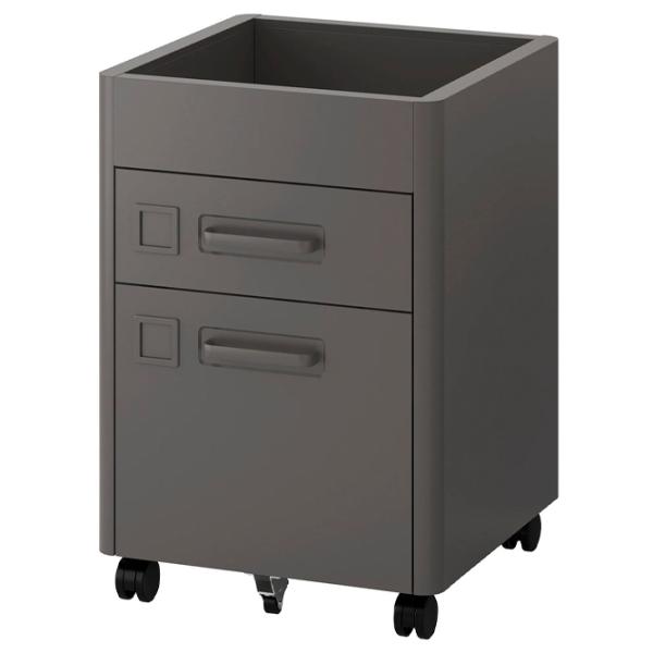 Комод Ikea Idasen 61 x 42 x 47см / Металл / Тёмно-серый photo 1