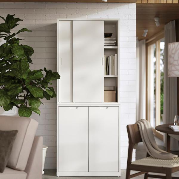 Kухонный шкаф Ikea Tonstad White / ДСП photo 4