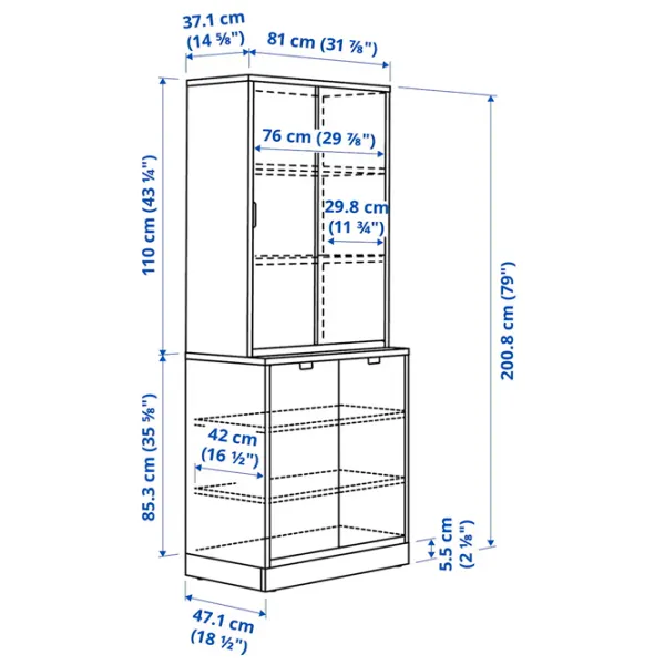 Kухонный шкаф Ikea Tonstad White / ДСП photo 5