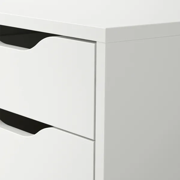 Comodă Ikea Alex 76 x 36 x 58 / MDF / Alb photo 2