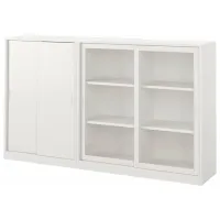 Kухонный шкаф Ikea Tonstad White / Стекло