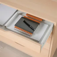 Comodă Ikea Alex 66 x 67 x 48 / MDF / Stejar photo 4