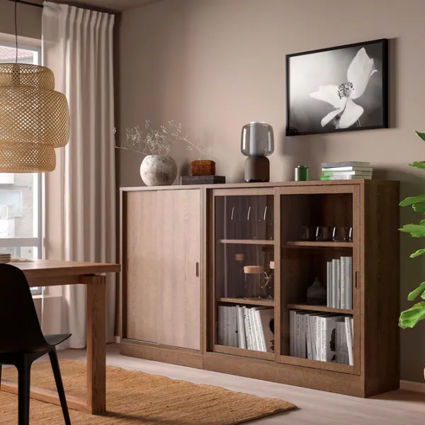 Kухонный шкаф Ikea Tonstad Brown / Стекло photo 2 Kухонный шкаф Ikea Tonstad Brown / Стекло photo 2