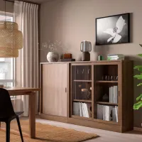 Dulap de bucătărie Ikea Tonstad Brown / Sticlă photo 2
