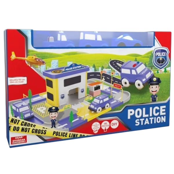 Pistă auto Ucar Toys 8695989005331 68   / / White Blue photo 1
