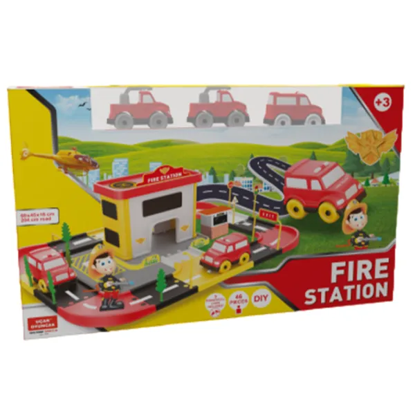 Pistă auto Ucar Toys 8695989005348 69  / / Black Red photo 3