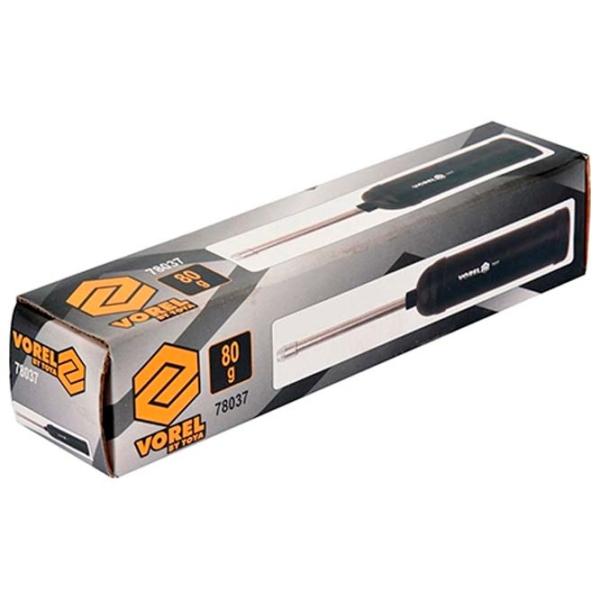 Pistol pentru gresare Vorel VOR78037 Black / Oțel photo 2