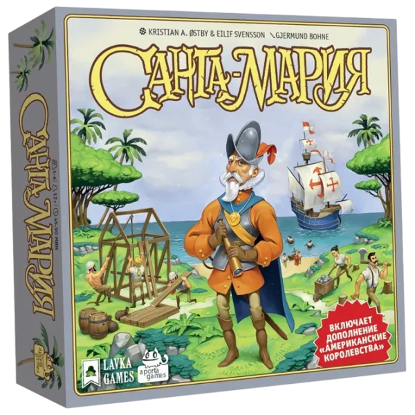 Настольная игра Lavka Games Santa Maria 12+/ для компаний photo 1