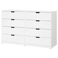 Комод Ikea Nordli 99 x 160 x 47см / МДФ / Белый