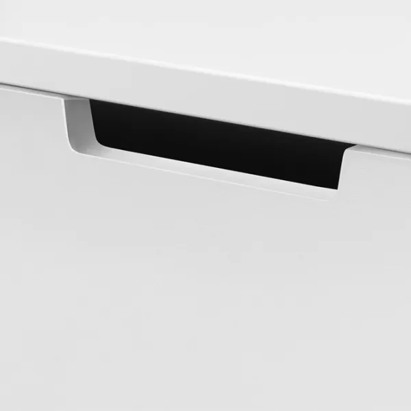 Comodă Ikea Nordli 99 x 160 x 47 / MDF / Alb photo 3