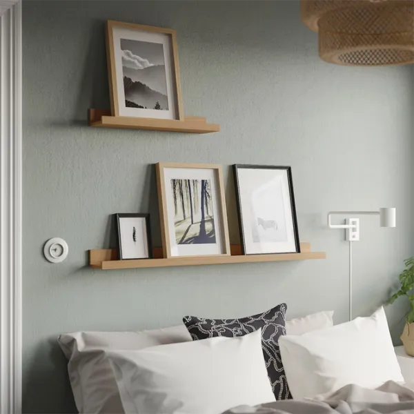 Полка Ikea Mosslanda МДФ / Дуб photo 3