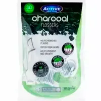 Ațe dentare Active Cu carbune Green / 