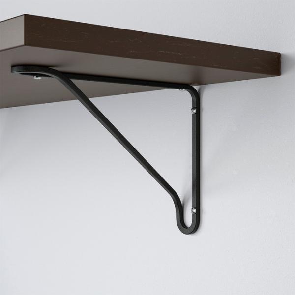 Полка Ikea Bergshult/Forlaggare ДСП / Черный-коричневый photo 4 Полка Ikea Bergshult/Forlaggare ДСП / Черный-коричневый photo 4