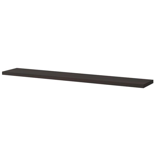 Полка Ikea Bergshult/Forlaggare ДСП / Черный-коричневый photo 2
