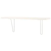 Полка Ikea Bergshult/Forlaggare ДСП / Белый