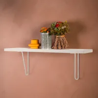 Полка Ikea Bergshult/Forlaggare ДСП / Белый photo 5