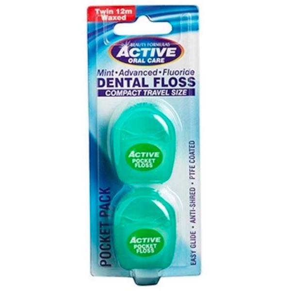 Зубная нить Active Beauty Formulas Синий / Мятный photo 1