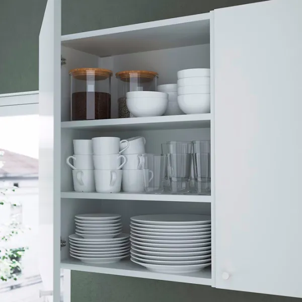 Kухонный шкаф Ikea Enhet Antracite / Стекло photo 3 Kухонный шкаф Ikea Enhet Antracite / Стекло photo 3