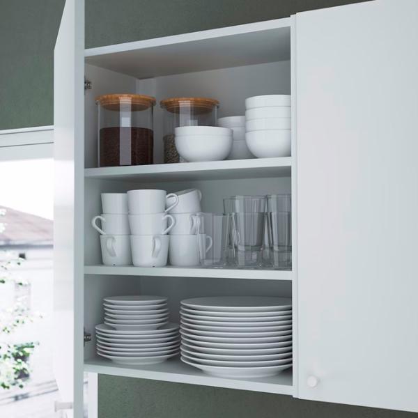 Kухонный шкаф Ikea Enhet Antracite / Стекло photo 3 Kухонный шкаф Ikea Enhet Antracite / Стекло photo 3