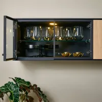 Raft Ikea Boastad PAL / Negru-maro photo 4