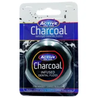 Ațe dentare Active Cu carbune Blue / 