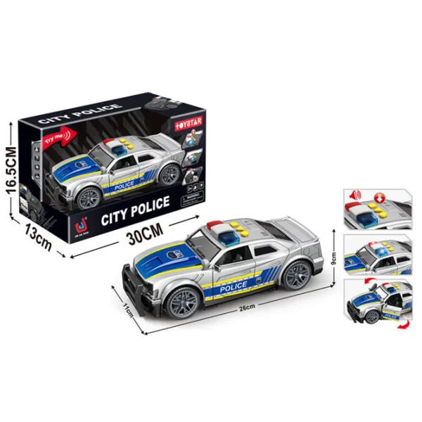 Mașină Toystar 53621 8600023653621   / / Gray Multicolor photo 4