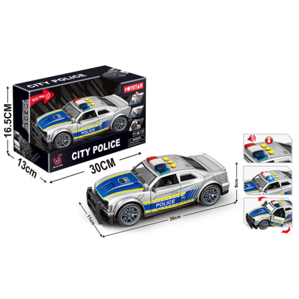 Mașină Toystar 53621 8600023653621   / / Gray Multicolor photo 4