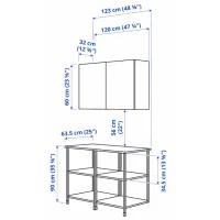 Dulap de bucătărie Ikea Enhet Brown / PAL photo 5