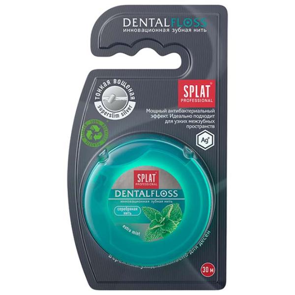 Ațe dentare Splat Professional Dental Floss Blue / Mint photo 1