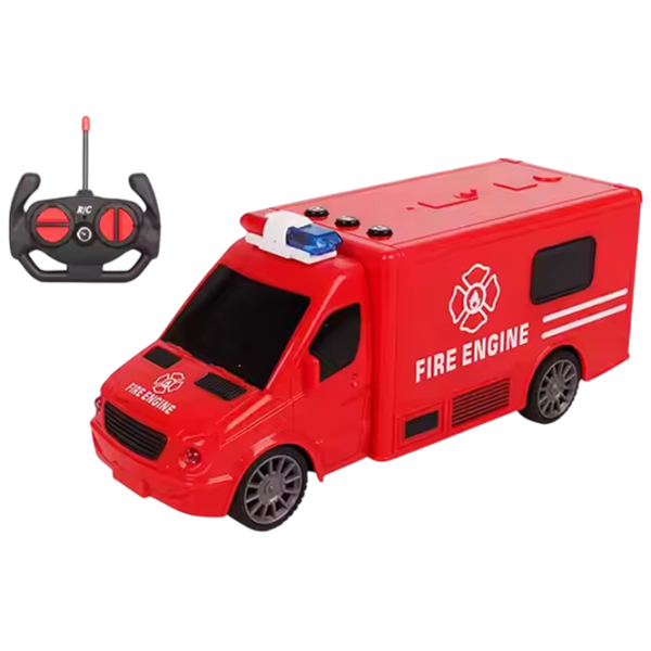 Машинка AsyaToys 07659 8600022507659   / 2.4 ГГц / Черный Красный photo 1