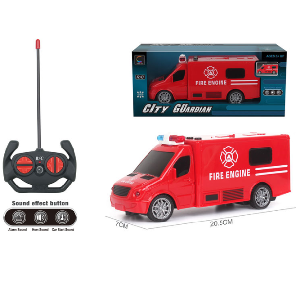 Машинка AsyaToys 07659 8600022507659   / 2.4 ГГц / Черный Красный photo 2