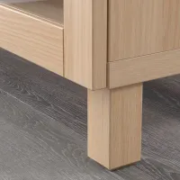 Dulap de bucătărie Ikea Besta/Sindvik/Stubbarp Brown / Sticlă photo 3