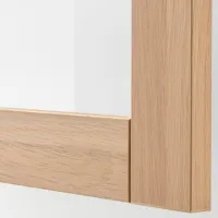 Dulap de bucătărie Ikea Besta/Sindvik/Stubbarp Brown / Sticlă photo 5