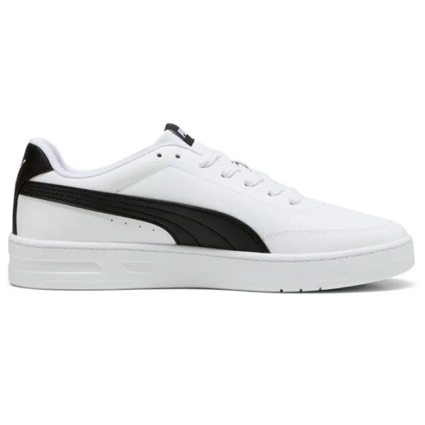 Ghete pentru bărbați Puma Court Classic Clean 45 / White Black photo 2