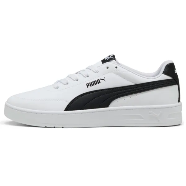 Ghete pentru bărbați Puma Court Classic Clean 45 / White Black photo 3