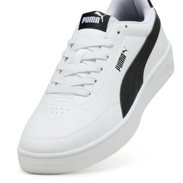Ghete pentru bărbați Puma Court Classic Clean 45 / White Black photo 5